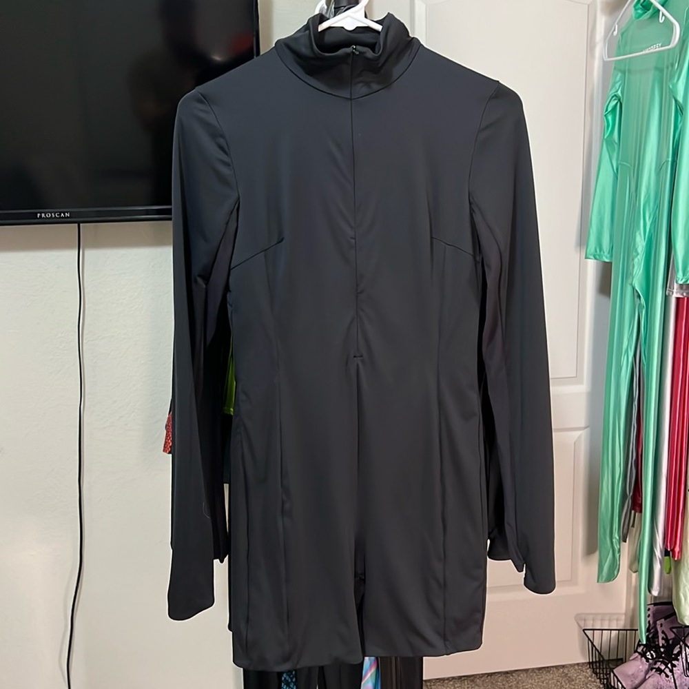 Lululemon Tight Fit Lined Long Sleeve Onesie Bodysuit Romper